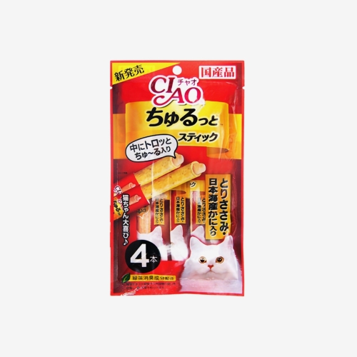 이나바 챠오츄르또 스틱 닭가슴살+게 (44g)
